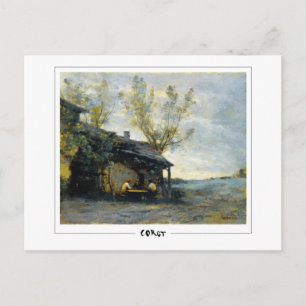 Jean-Baptiste-Camille Corot #10-2 - Feine Kunst Po Postkarte