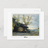 Jean-Baptiste-Camille Corot #10-2 - Fine Art Po... Postkarte (Vorne/Hinten)