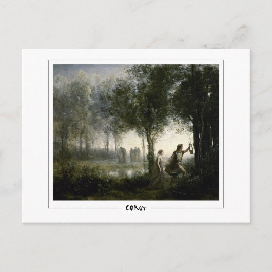 Jean-Baptiste-Camille Corot #14 - Fine Art Postkarte (Vorderseite)