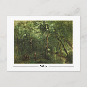 Jean-Baptiste-Camille Corot #15 - Fine Art Postkarte