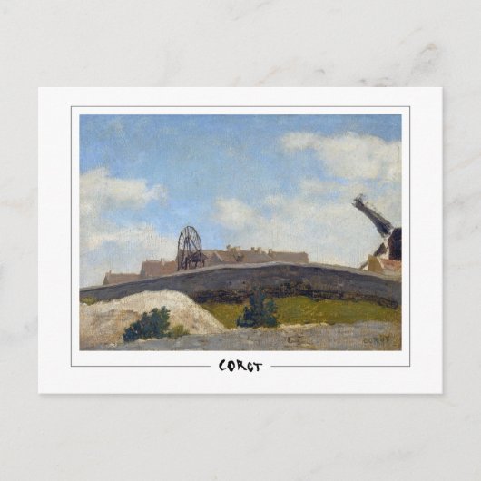 Jean-Baptiste-Camille Corot #196 - Fine Art Pos... Postkarte (Vorderseite)