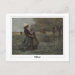 Jean-Baptiste-Camille Corot #231-2 - Kunst Postkarte