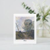 Jean-Baptiste-Camille Corot #24 - Fine Art Post... Postkarte (Stehend Vorderseite)