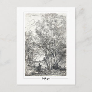 Jean-Baptiste-Camille Corot #292 - Feine Kunst Postkarte