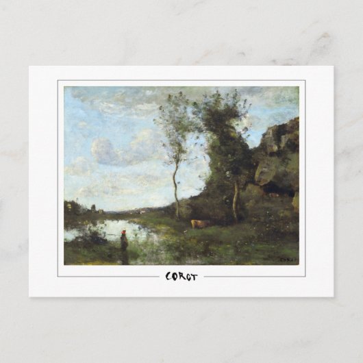 Jean-Baptiste-Camille Corot #325-2 - Fine Art P.. Postkarte (Vorderseite)