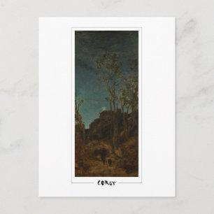Jean-Baptiste-Camille Corot #370 - Feine Kunst Postkarte