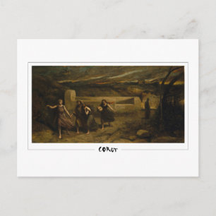 Jean-Baptiste-Camille Corot #43 - Fine Art Postkarte