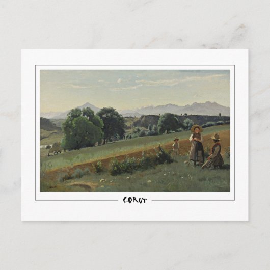 Jean-Baptiste-Camille Corot #558-2 - Fine Art Postkarte (Vorderseite)