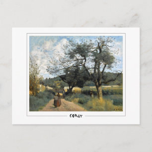 Jean-Baptiste-Camille Corot #56-2 - Kunst Po… Postkarte