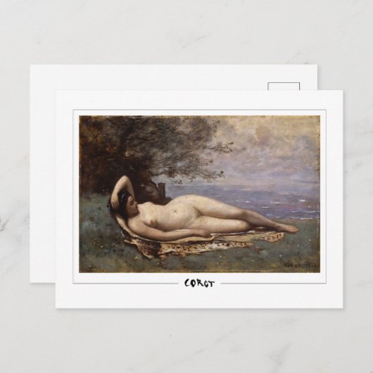 Jean-Baptiste-Camille Corot #620 - Fine Art Postkarte (Vorne/Hinten)