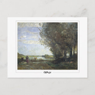 Jean-Baptiste-Camille Corot #8 - Feine Kunst Postkarte