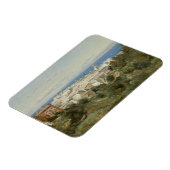 Jean-Baptiste-Camille Corot - Ansicht von Genua Magnet (Linke Seite)