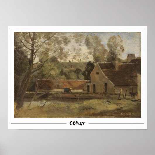 Jean-Baptiste-Camille Corot Art Poster #129 (Vorne)