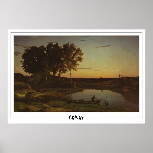Jean-Baptiste-Camille Corot Art Poster #35-2 (Vorne)