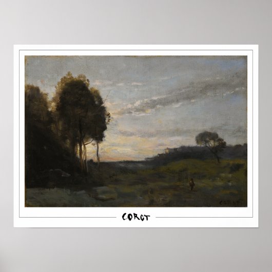 Jean-Baptiste-Camille Corot Art Poster #461 (Vorne)