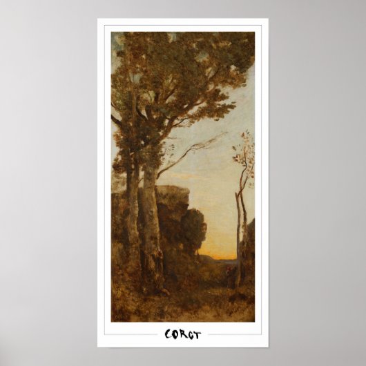Jean-Baptiste-Camille Corot Art Poster #481 (Vorne)