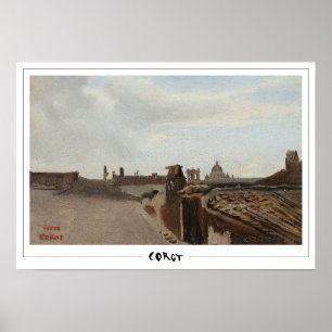 Jean-Baptiste-Camille Corot Art Poster #696-2