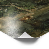 Jean-Baptiste-Camille Corot - Forest Fotodruck (Ecke)