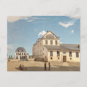 Jean-Baptiste-Camille Corot - Haus und Fabrik Postkarte