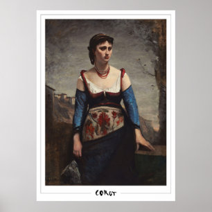 Jean-Baptiste-Camille Corot Kunstposter #406 Poster