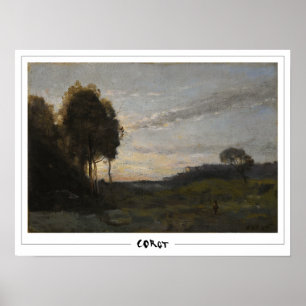Jean-Baptiste-Camille Corot Kunstposter #461 Poster