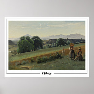 Jean-Baptiste-Camille Corot Kunstposter #558-2 Poster