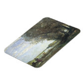 Jean-Baptiste-Camille Corot - River View Magnet (Linke Seite)