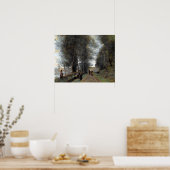 Jean-Baptiste-Camille Corot Ville d'Avray Poster (Küche)