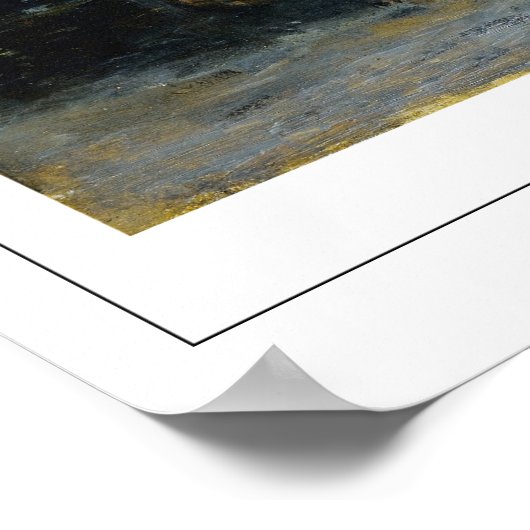 Jean-Baptiste-Camille Corot Zedign Art Poster #10- (Ecke)