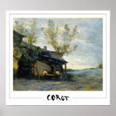 Jean-Baptiste-Camille Corot Zedign Art Poster #10- (Vorne)