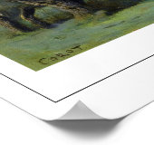 Jean-Baptiste-Camille Corot Zedign Art Poster #11- (Ecke)