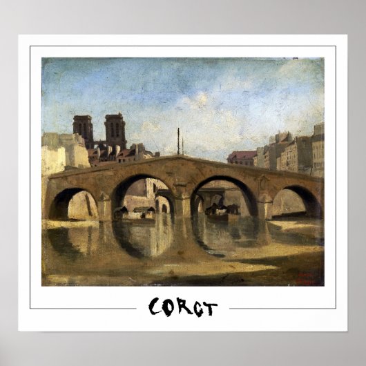 Jean-Baptiste-Camille Corot Zedign Art Poster #141 (Vorne)