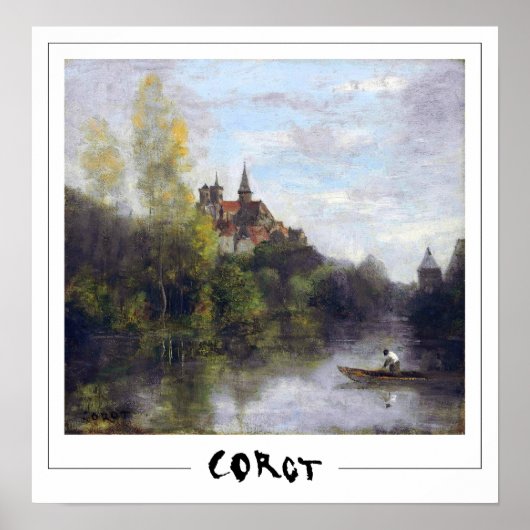Jean-Baptiste-Camille Corot Zedign Art Poster #19- (Vorne)