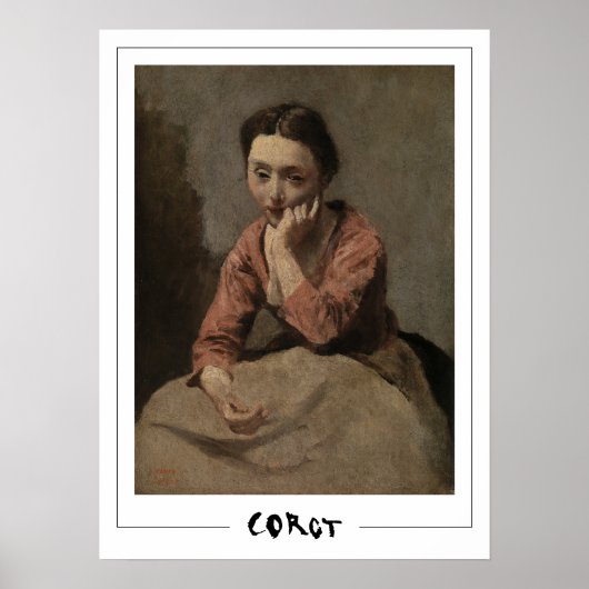 Jean-Baptiste-Camille Corot Zedign Art Poster #244 (Vorne)