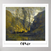 Jean-Baptiste-Camille Corot Zedign Art Poster #301 (Vorne)