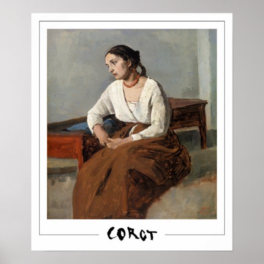 Jean-Baptiste-Camille Corot Zedign Art Poster #359 (Vorne)