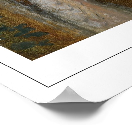 Jean-Baptiste-Camille Corot Zedign Art Poster #385 (Ecke)