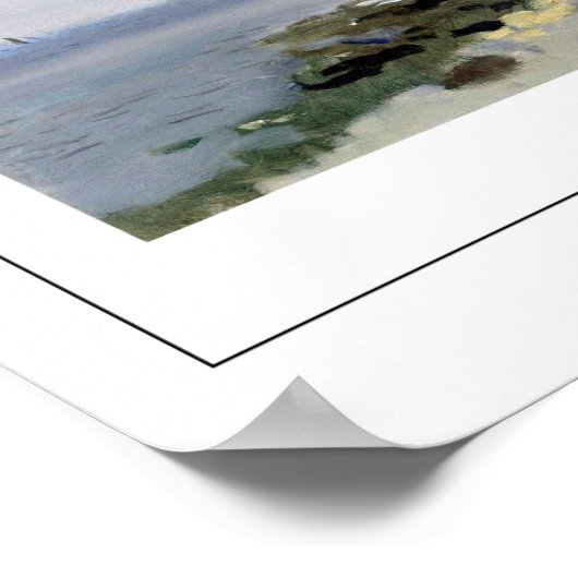 Jean-Baptiste-Camille Corot Zedign Art Poster #387 (Ecke)