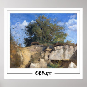 Jean-Baptiste-Camille Corot Zedign Kunstposter #20 Poster