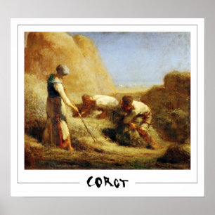 Jean-Baptiste-Camille Corot Zedign Kunstposter #32 Poster