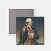 Jean-Baptiste de Vimeur Graf von Rochambeau Magnet (Vorderseite/Rückseite)