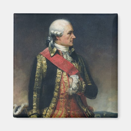Jean-Baptiste de Vimeur Graf von Rochambeau Magnet (Vorne)
