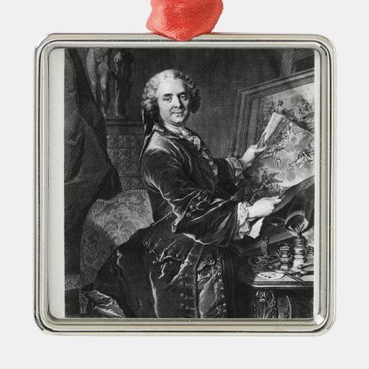 Jean Baptiste Masse Silbernes Ornament (Vorne)