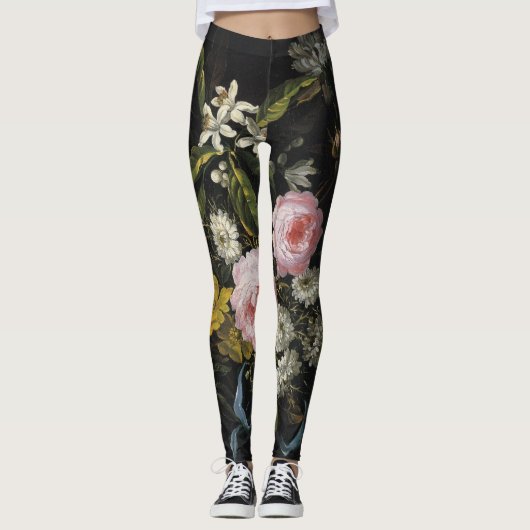 Jean-Baptiste Monnoyer - ein Bouquet von Chamomile Leggings (Vorderseite)