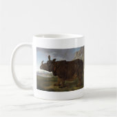 Jean-Baptiste Oudry: Clara das Nashorn Kaffeetasse (Links)