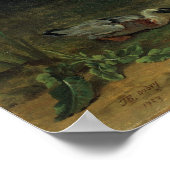 Jean-Baptiste Oudry Ducks im Sonnenschein Poster (Ecke)