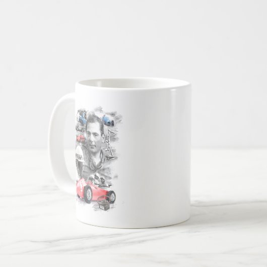 Jean Behra Kaffeetasse (Vorderseite Links)