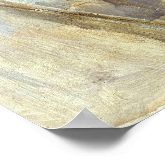 Jean Béraud Parisian Street Scene Poster (Ecke)