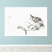 Jean Bernard art Leinwanddruck (Insitu (Holzboden))