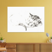 Jean Bernard art Leinwanddruck (Insitu (Wohnzimmer))